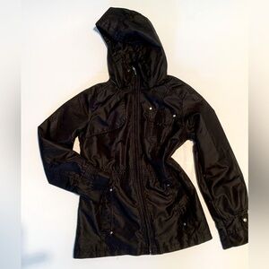 Black Wind Breaker Jacket - Size Small